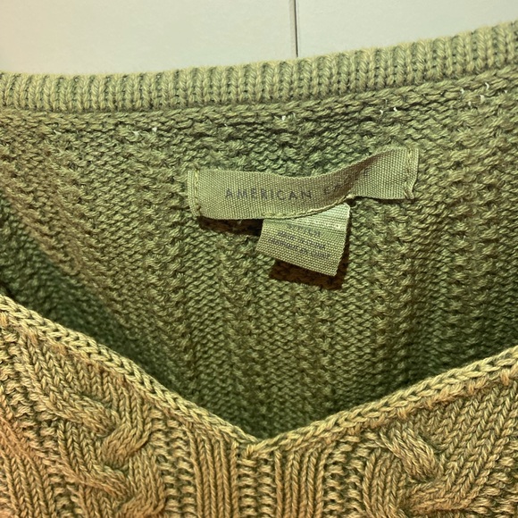 Green Knit Top - Picture 3 of 4